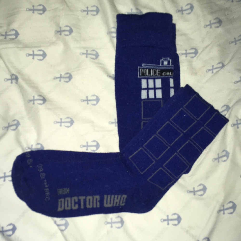 Doctor Who Knee High Socks